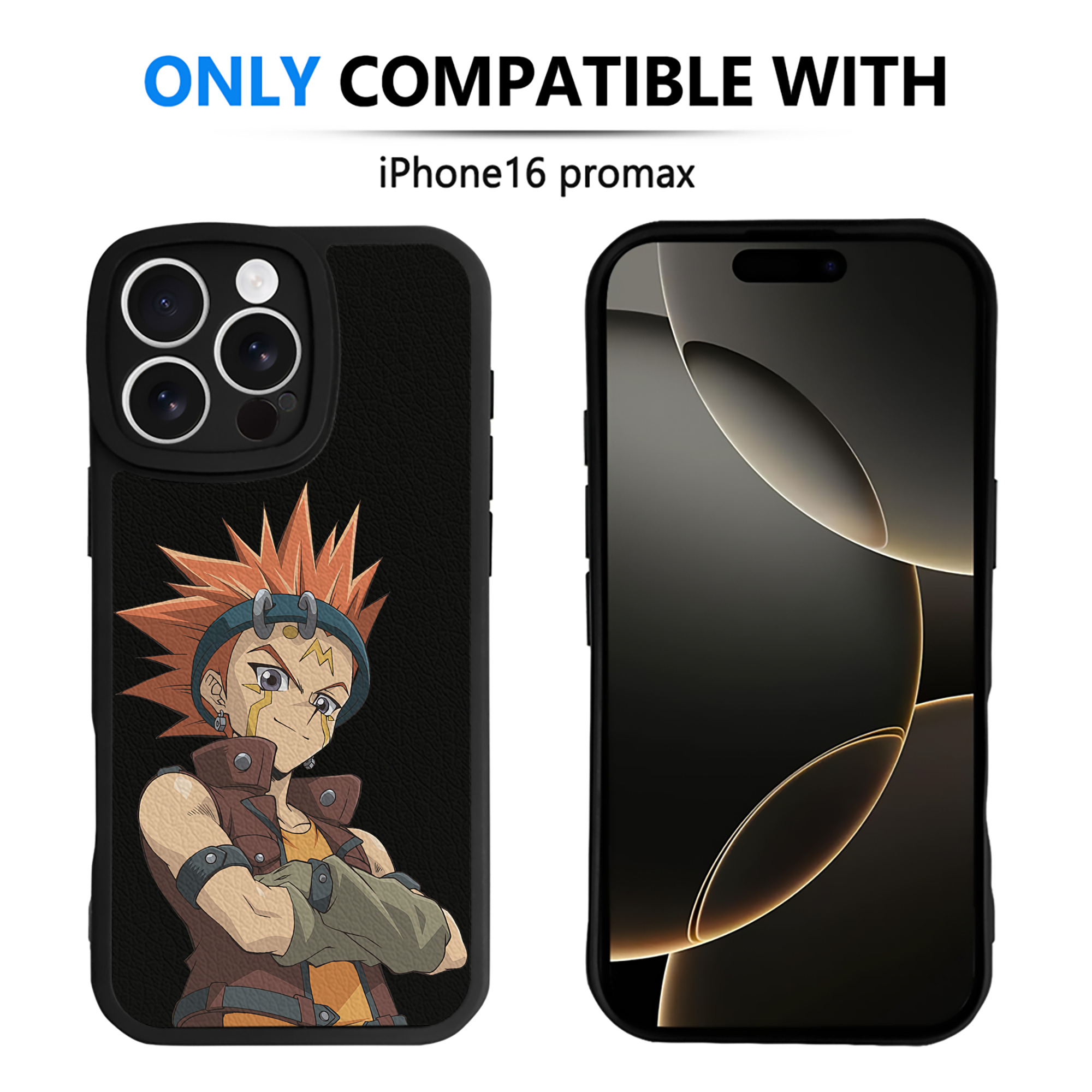 （画像用） 遊☆戯☆王 Yu-Gi-Oh! 【iPhone 16シリーズ対応】シリコンスマホケース（レザー調） 材質：シリコン
